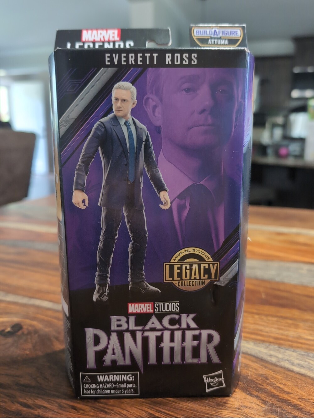 Marvel Legends Series Black Panther Legacy Collection Everett Ross 6" Figure